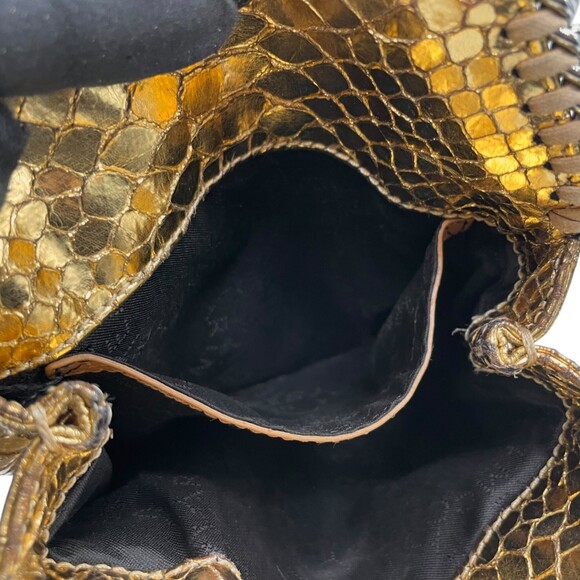 Stella McCartney Falabella Mini Tote Bag, Gold, C7 - Picture 16 of 16